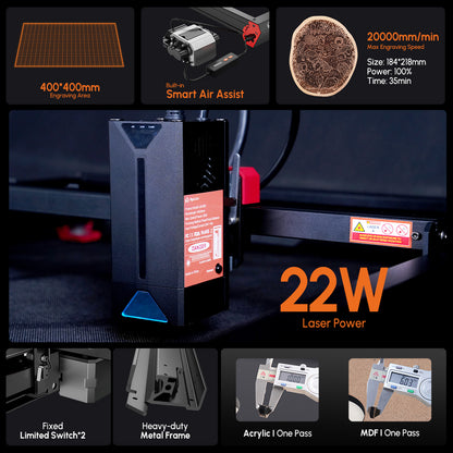 Algolaser Alpha 22W