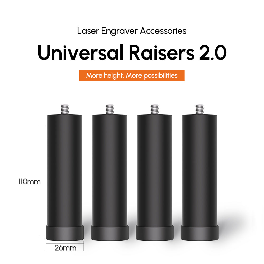 Algolaser pieds support risers