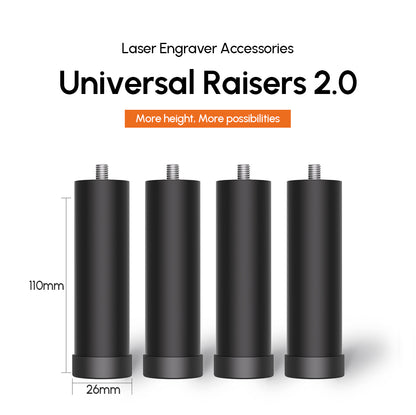 Algolaser pieds support risers