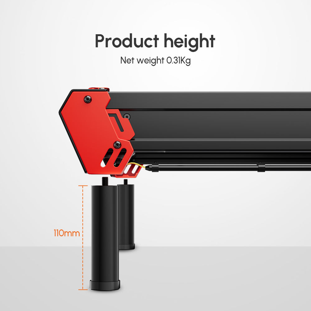 Algolaser pieds support risers